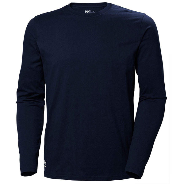 Helly Hansen Workwear T-shirts XS / Navy Helly Hansen Workwear - Men's Manchester Long Sleeve T-Shirt
