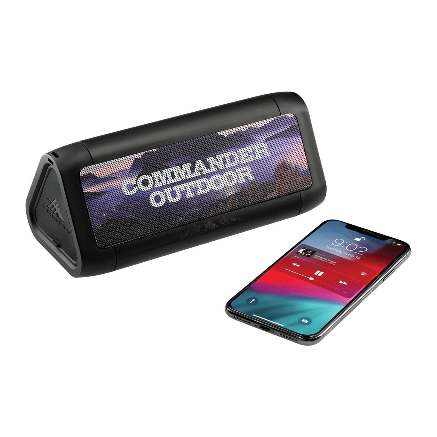 High Sierra Accessories One Size / Black High Sierra - Outdoor Speaker & Wireless PowerBank