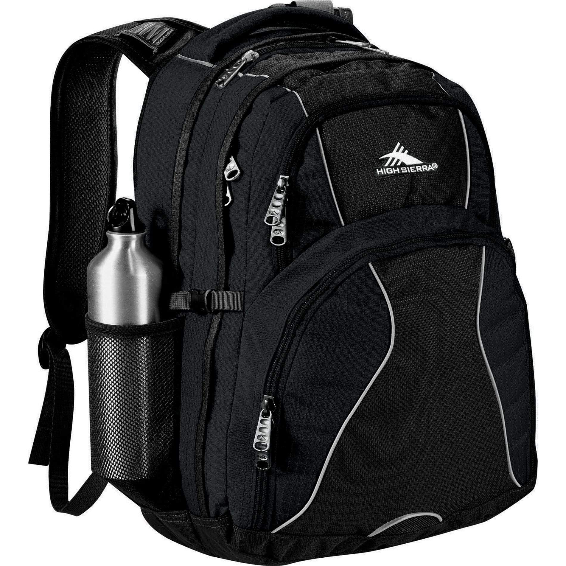 High Sierra Backpack Swerve Black