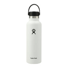 Hydro Flask Accessories 21oz / White Hydro Flask - Standard Mouth w/ Flex Cap 21oz