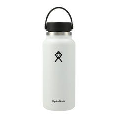 Hydro Flask Accessories 32oz / White Hydro Flask - Wide Mouth w/ Flex Cap 32oz