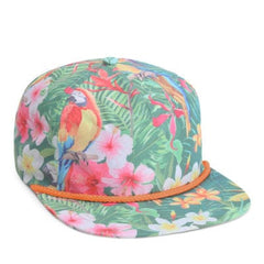 Imperial Headwear Adjustable / Hawai'in Rainforest Imperial - The Aloha Rope Cap