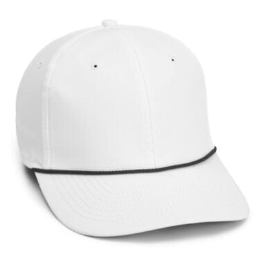 Imperial Headwear Adjustable / White/Black Imperial - The Wingman Cap