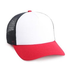 Imperial Headwear Adjustable / White/Red/Dark Navy Imperial - North Country Trucker Cap