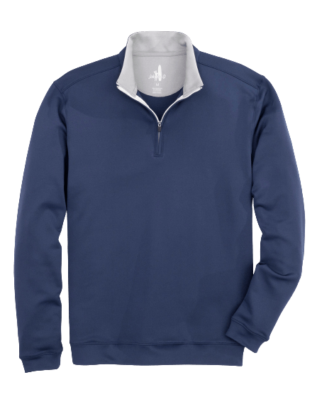 johnnie-O Layering S / Navy johnnie-O - Diaz PREP-FORMACE 1/4 Zip Pullover