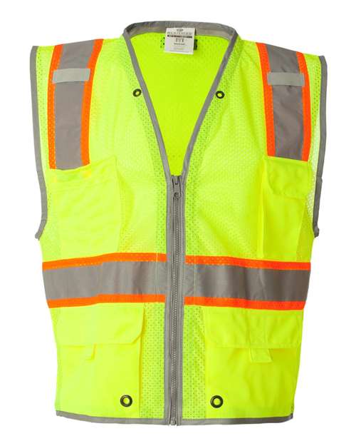 Kishigo Outerwear M / Lime Kishigo - Premium Brilliant Series® Heavy-Duty Class 2 Vest