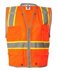 Kishigo Outerwear M / Orange Kishigo - Premium Brilliant Series® Heavy-Duty Class 2 Vest