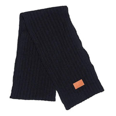 Leeman Headwear One Size / Black Leeman - Rib Knit Scarf
