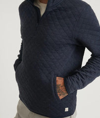 Marine Layer Layering Marine Layer - Men's Corbet Quilted Pullover
