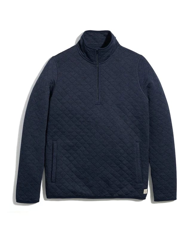 Marine Layer Layering XS / Navy Marine Layer - Women's Corbet Quilted Pullover