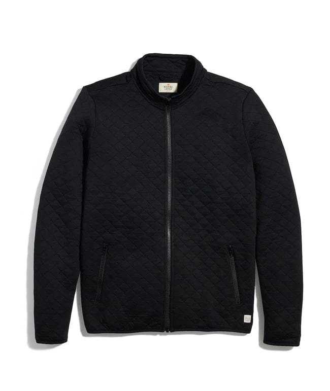 Marine Layer Outerwear XS / Black Marine Layer - Men's Corbet Full-Zip Jacket