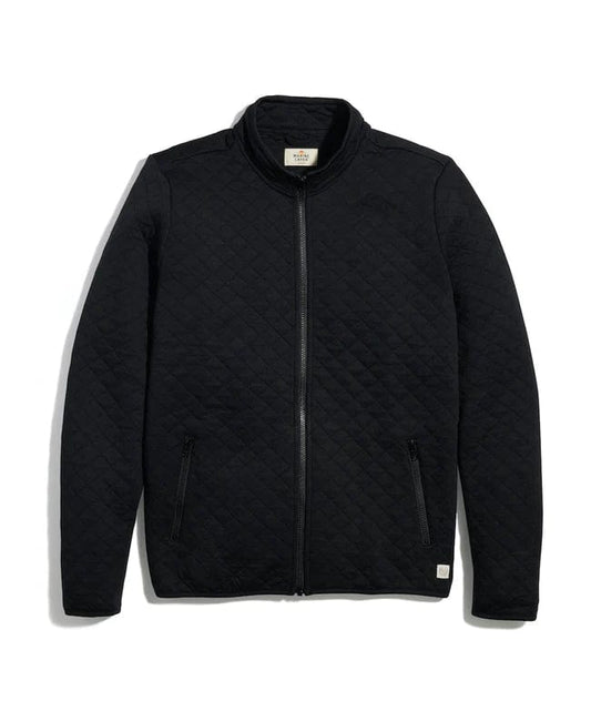 Marine Layer Outerwear XS / Black Marine Layer - Men's Corbet Full-Zip Jacket