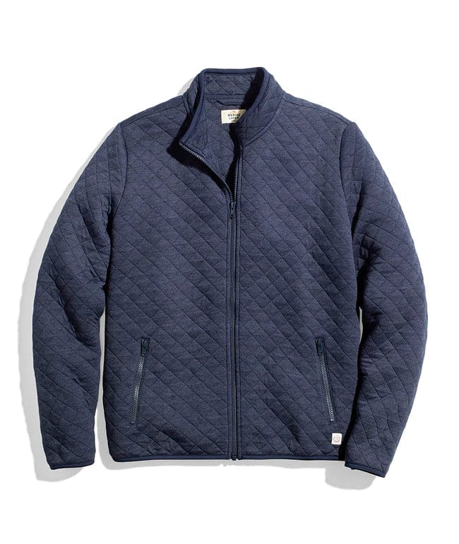 Marine Layer Outerwear XS / Navy Marine Layer - Men's Corbet Full-Zip Jacket
