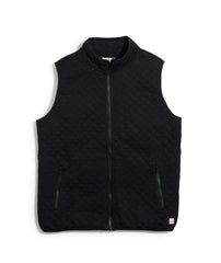 Marine Layer Sweatshirts XS / Black Marine Layer - Men's Corbet Full-Zip Vest