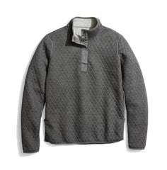 Marine Layer Sweatshirts XS / Charcoal/Heather Grey Marine Layer - Women's Reversible Corbet Pullover