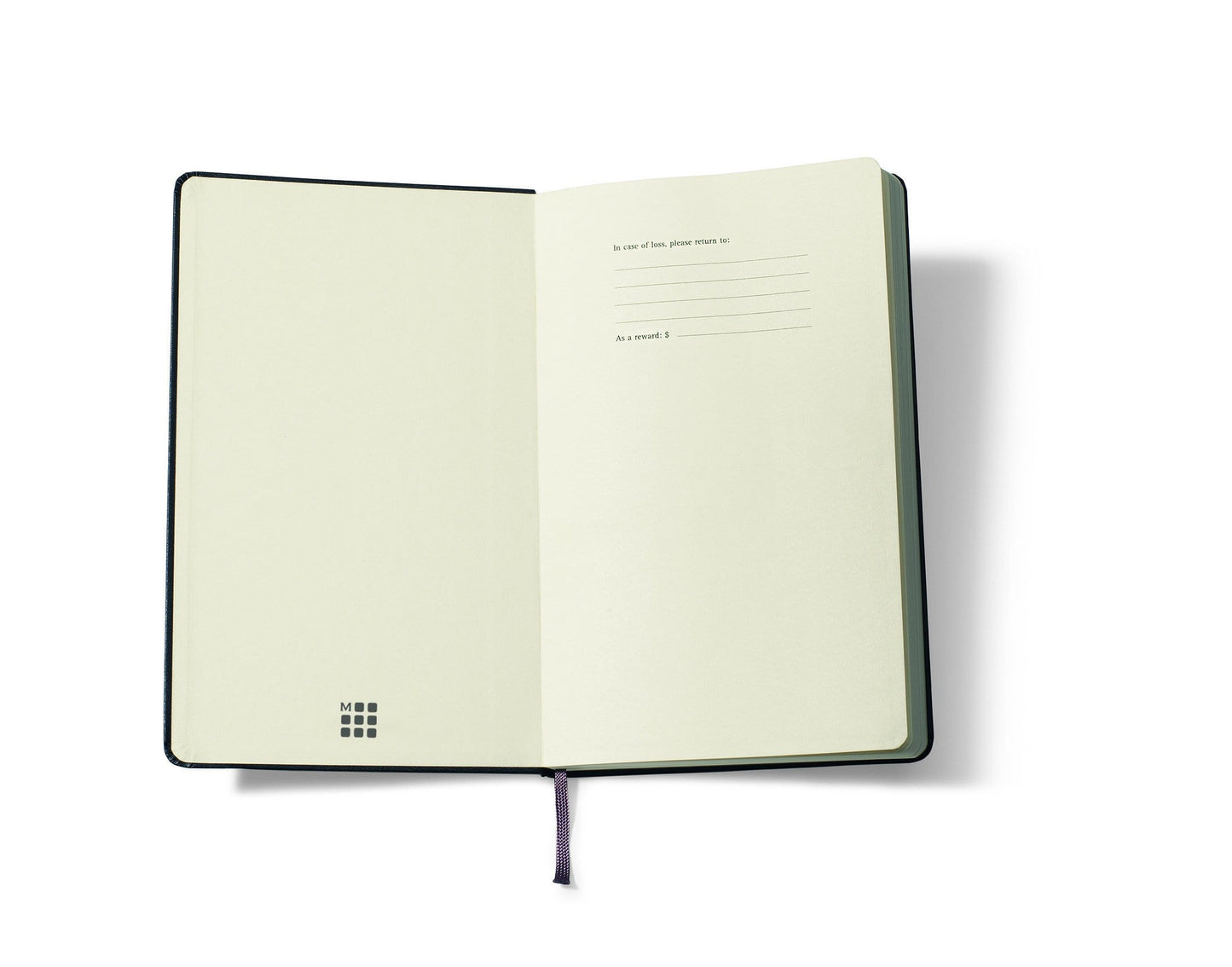 Moleskine - Hard Cover Plain Page Pocket Notebook (3.5" x 5.5")