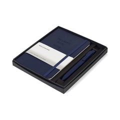 Moleskine - Hard Cover Medium Notebook and GO Pen Gift Set