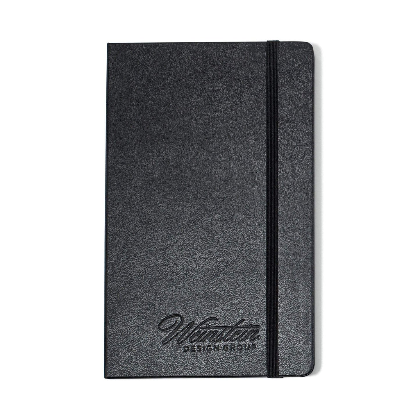 Moleskine - 25 piece minimum Accessories OSFA / BLACK Moleskine® Hard Cover Plain Large Notebook (5" x  8.25")