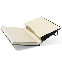 Moleskine - 25 piece minimum Accessories OSFA / BLACK Moleskine® Hard Cover Plain Large Notebook (5