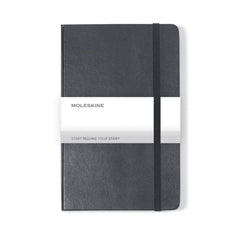 Moleskine - 25 piece minimum Accessories OSFA / BLACK Moleskine® Hard Cover Squared Large Notebook (5
