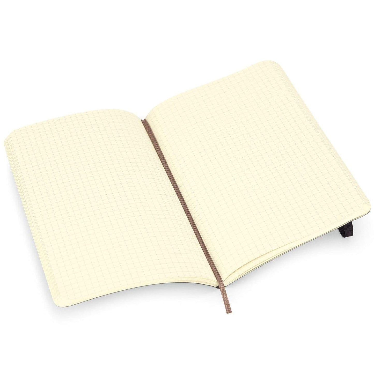 Moleskine - 25 piece minimum Accessories OSFA / BLACK Moleskine® Soft Cover Squared Large Notebook (5" x 8.25")