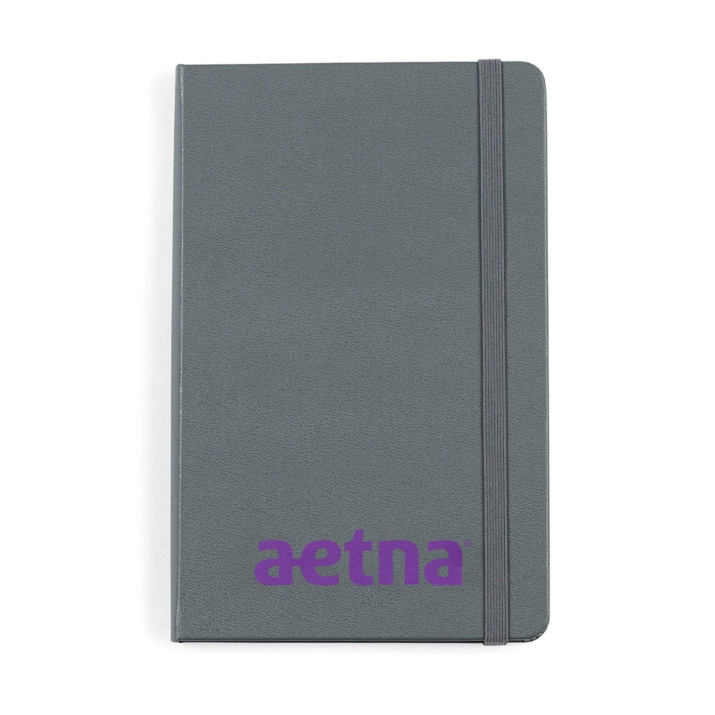 Moleskine - 25 piece minimum Accessories OSFA / Grey Moleskine® Hard Cover Ruled Medium Notebook (4.5" x 7")