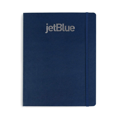 Moleskine - 25 piece minimum Accessories OSFA / Navy Moleskine® Hard Cover Ruled Extra Large Notebook (7.5" x  9.75")