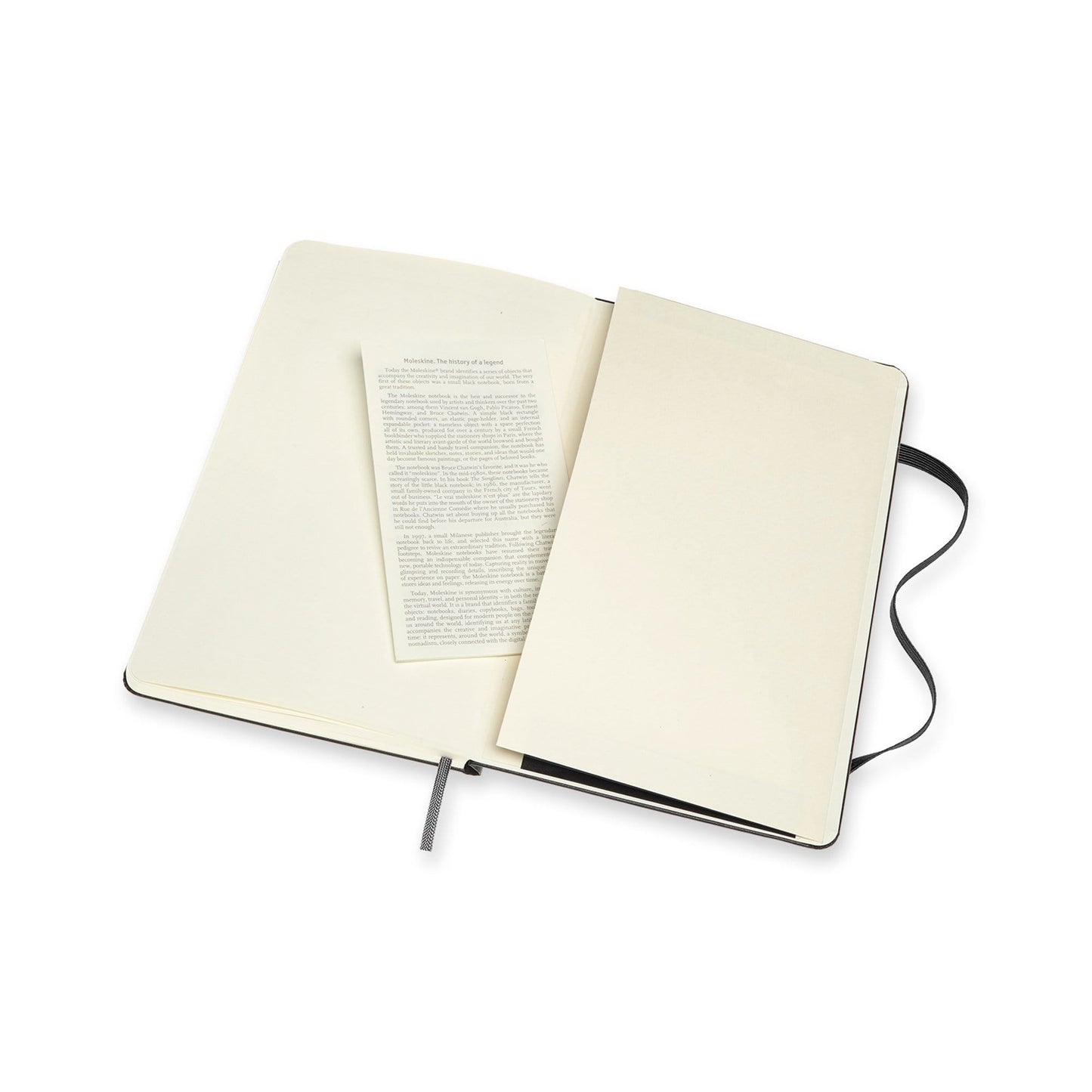Moleskine Accessories Moleskine - Hard Cover Large Double Layout Notebook (5" x  8.25")