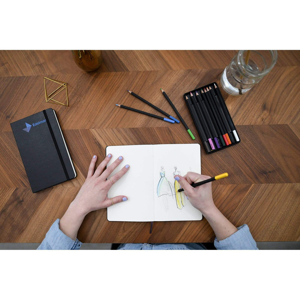 Moleskine Sketchbook and Watercolour Pencils Set