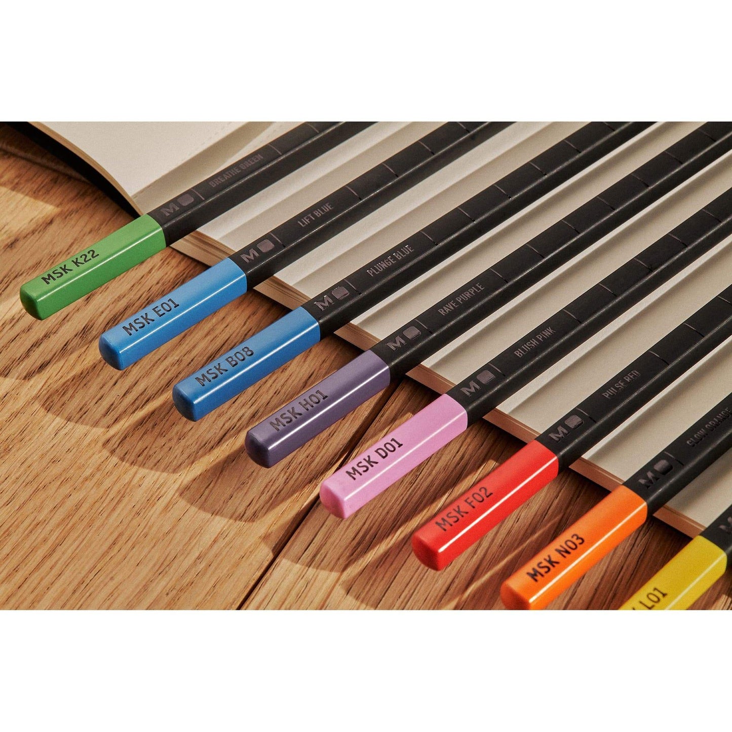 Moleskine Accessories One Size / Black Moleskine - Coloring Kit w/ Sketchbook and Watercolor Pencils