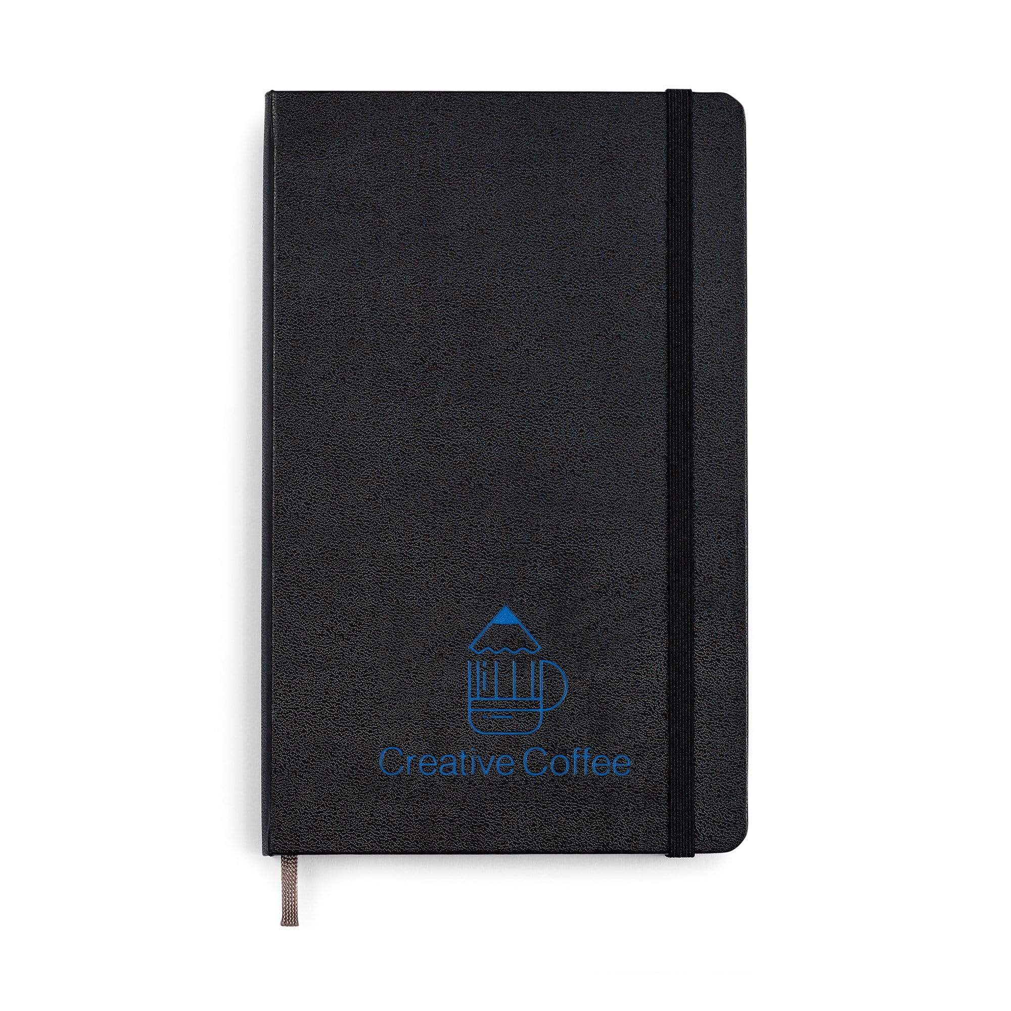 Moleskine Accessories One Size / Black Moleskine - Hard Cover Dotted Large Notebook (5" x  8.25")