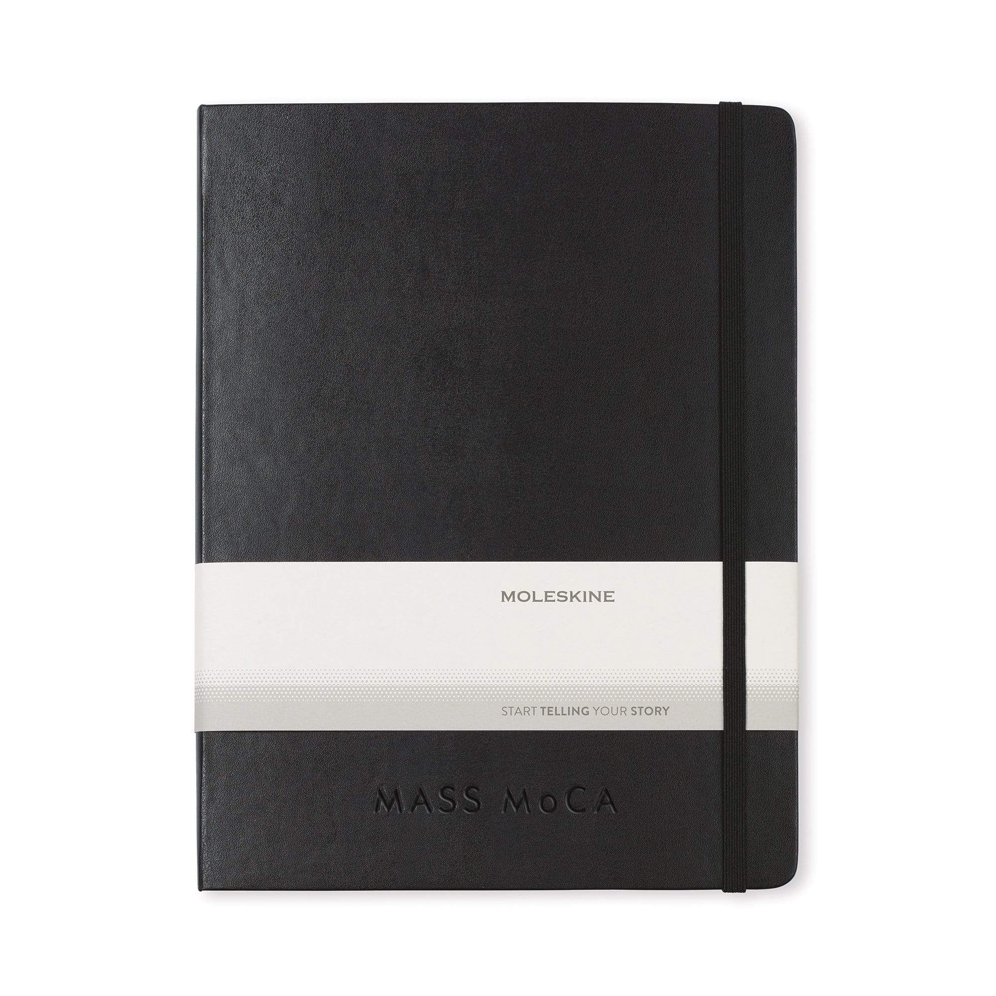 Moleskine Accessories One Size / Black Moleskine - Hard Cover Extra Large Double Layout Notebook (7.5" x  9.75")