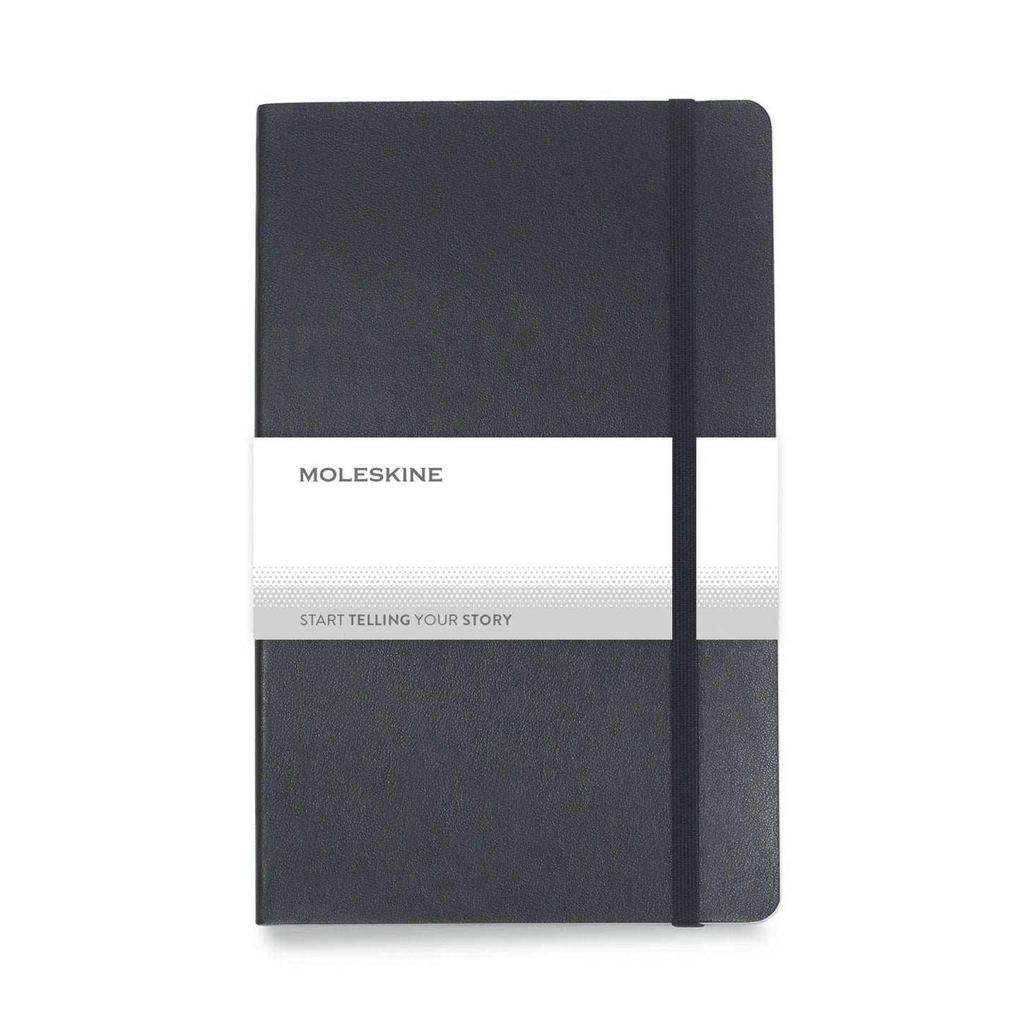 Moleskine Accessories One Size / Black Moleskine - Soft Cover Ruled Large Notebook (5" x  8.25")