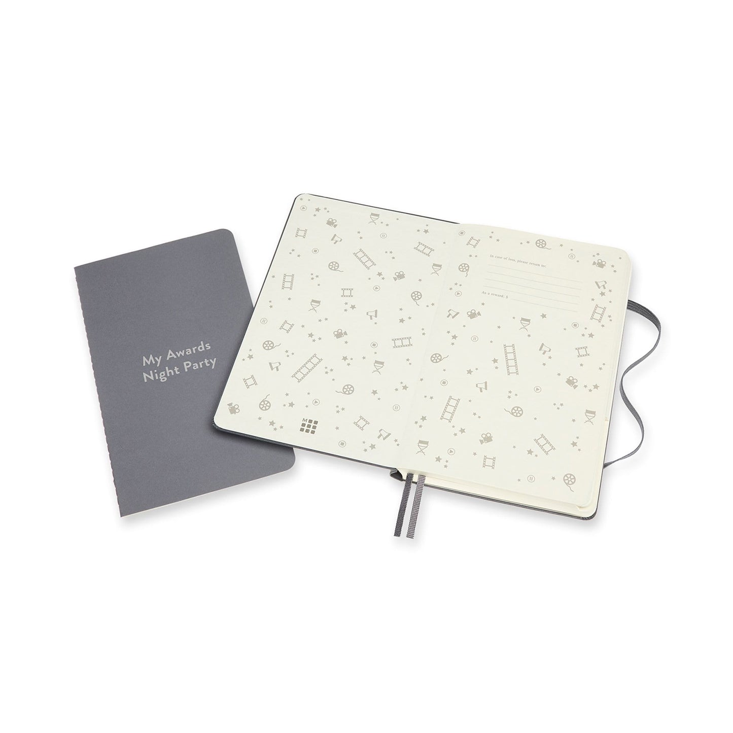 Moleskine Accessories One Size / Grey Moleskine - Passion Film & TV Journal (5.5" x 8.5")