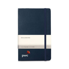 Moleskine Accessories One Size / Sapphire Blue Moleskine - Hard Cover Ruled Large Expanded Notebook (5