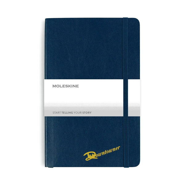 Moleskine Accessories One Size / Sapphire Blue Moleskine - Soft Cover Ruled Large Notebook (5" x  8.25")