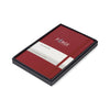 Moleskine Accessories One Size / Scarlet Red Moleskine - Hard Cover Large Notebook Gift Set