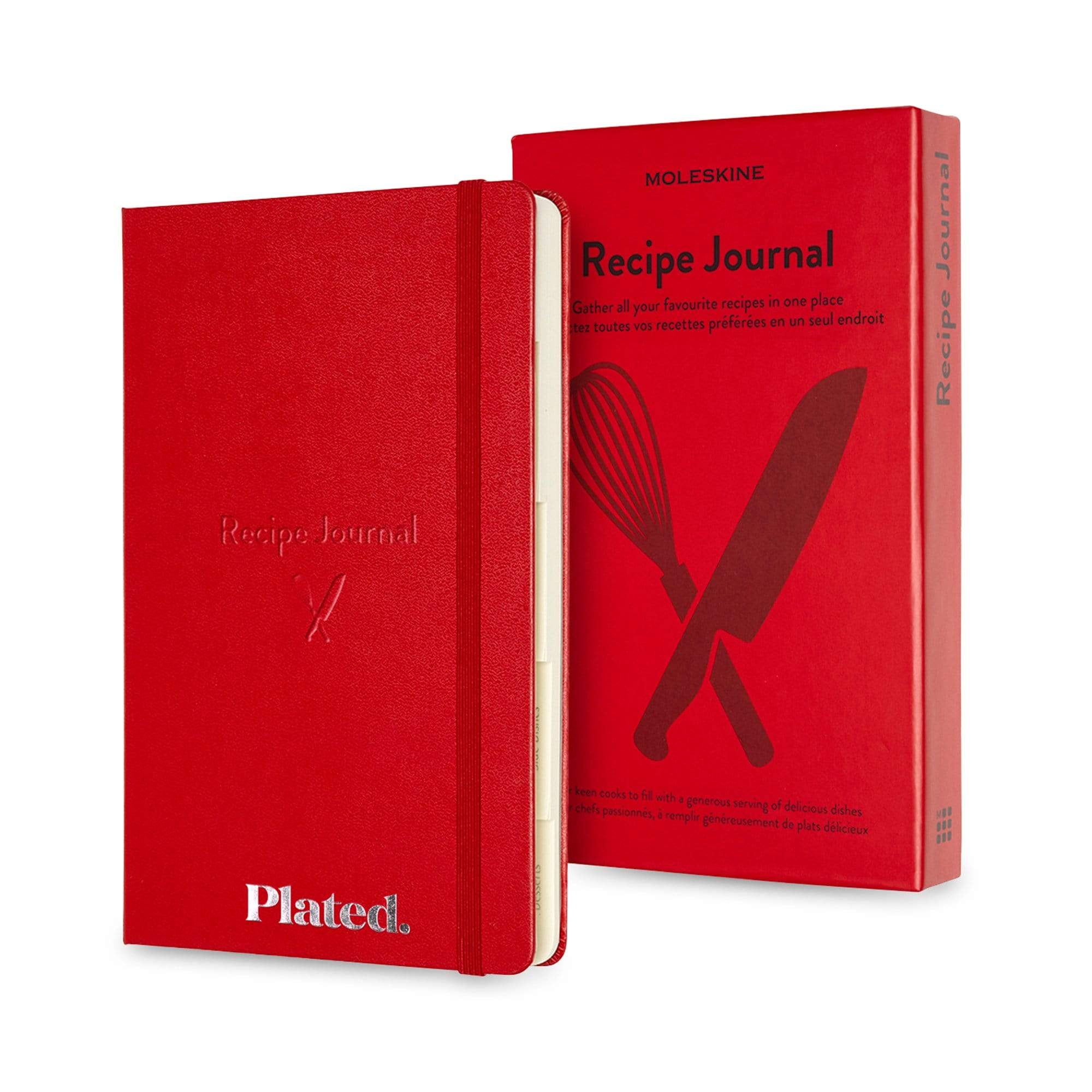 Moleskine Accessories One Size / Scarlet Red Moleskine - Passion Recipe Journal (5.5" x 8.5")
