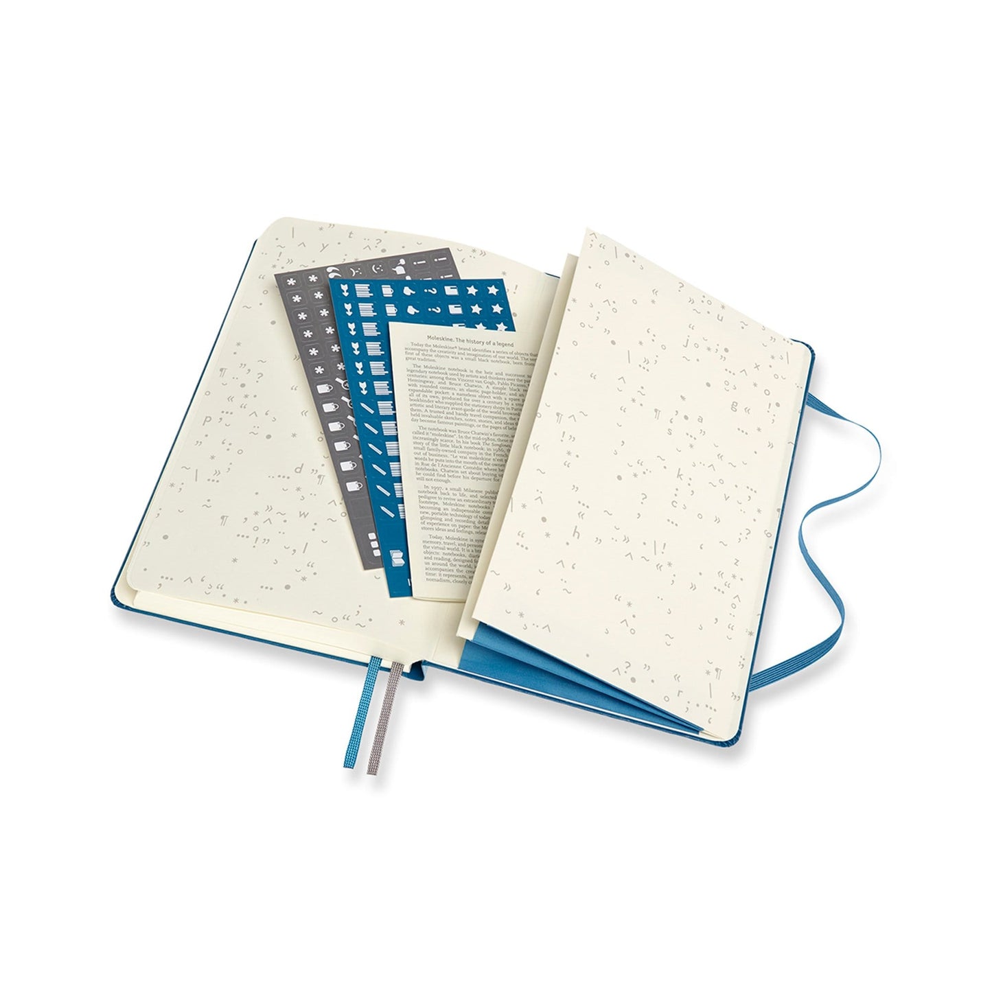 Moleskine Accessories One Size / Steel Blue Moleskine - Passion Book Journal (5.5" x 8.5")