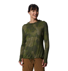Mountain Hardwear Layering XS / Surplus Green Pines Camo Mountain Hardwear - Women's Crater Lake™ LS Hoody
