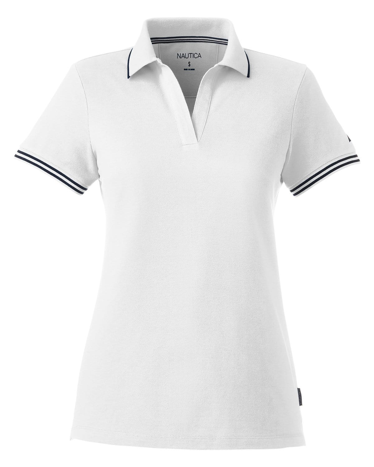 Nautica Polos XS / White Nautica - Women's Deck Polo