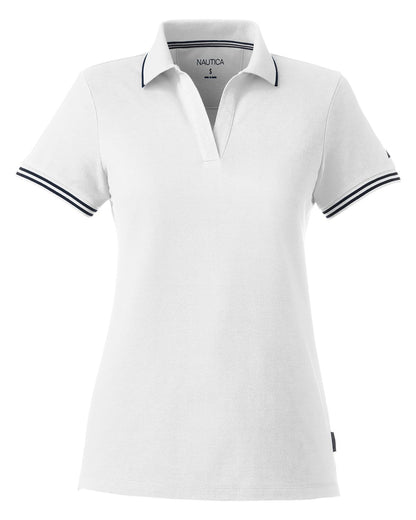 Nautica Polos XS / White Nautica - Women's Deck Polo