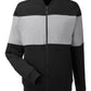 Nautica Sweatshirts S / Black/Oxford Heather Nautica - Men's Anchor Bomber Full-Zip Fleece Jacket