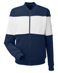 Nautica Sweatshirts S / Nautica Navy/White Nautica - Men's Anchor Bomber Full-Zip Fleece Jacket