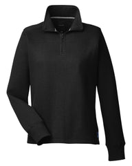 Nautica Sweatshirts XS / Black Nautica - Women's Anchor Quarter-Zip Pullover