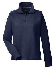 Nautica Sweatshirts XS / Nautica Navy Nautica - Women's Anchor Quarter-Zip Pullover