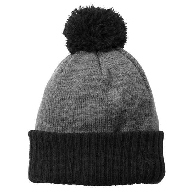 New Era Headwear One Size / Black/Heather Grey New Era - Colorblock Cuffed Beanie