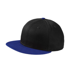 New Era Headwear Snapback / Black/Royal New Era - 9FIFTY Flat Bill Snapback Cap