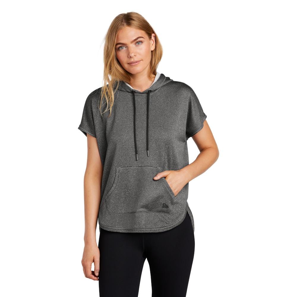 New Era Sweatshirts New Era - Women's Performance Terry Short Sleeve Hoodie