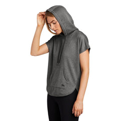 New Era Sweatshirts New Era - Women's Performance Terry Short Sleeve Hoodie